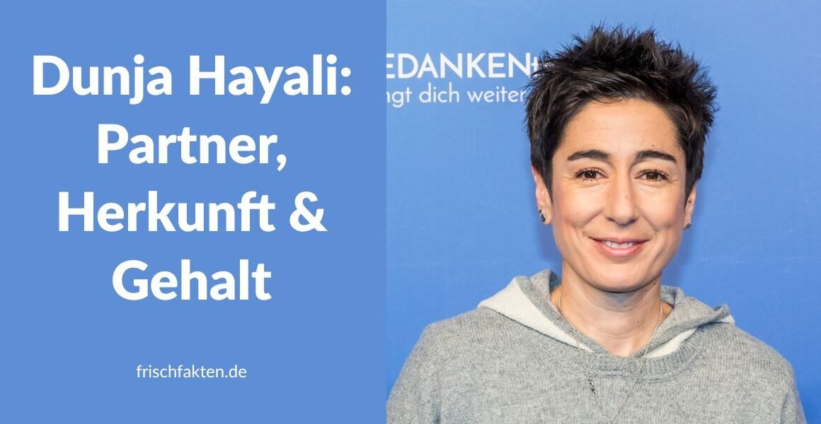 Dunja Hayali Partner, Herkunft & Gehalt