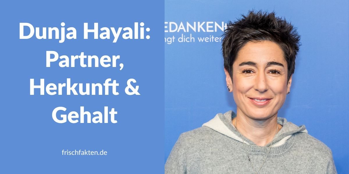 Dunja Hayali Partner, Herkunft & Gehalt