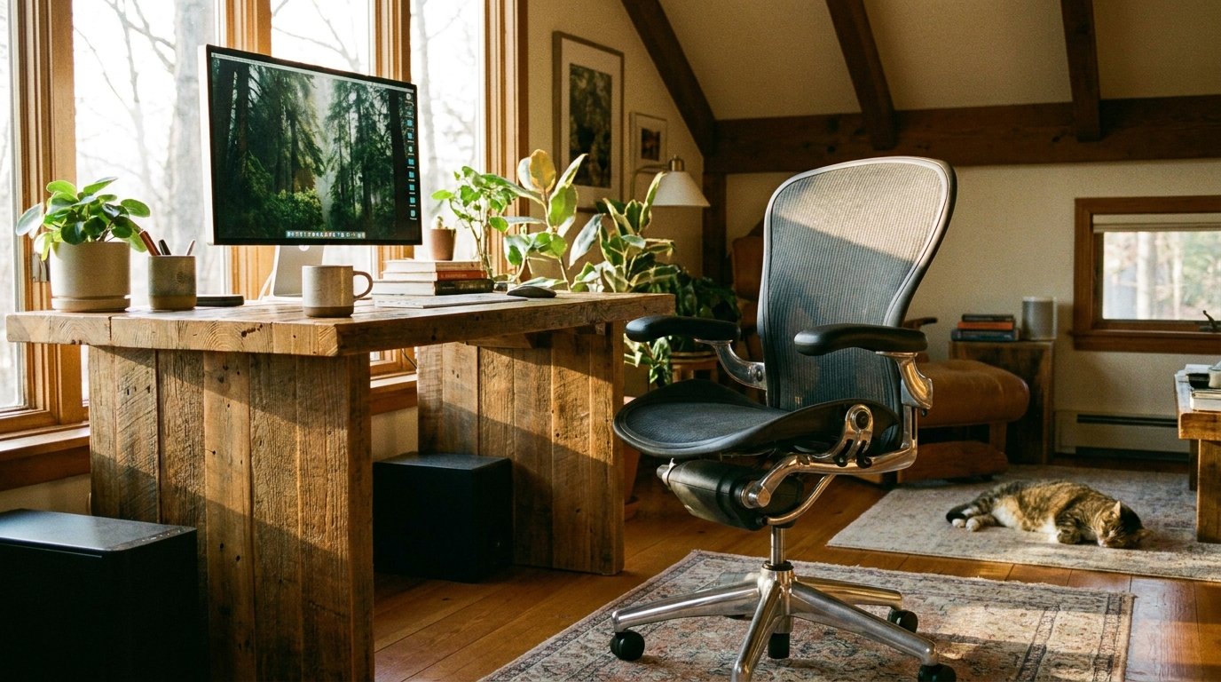 Aeron Remastered Polished Der perfekte Begleiter fürs Homeoffice